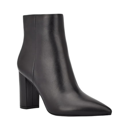 Marc Fisher Womens Glorena Leather Pointed Toe Booties