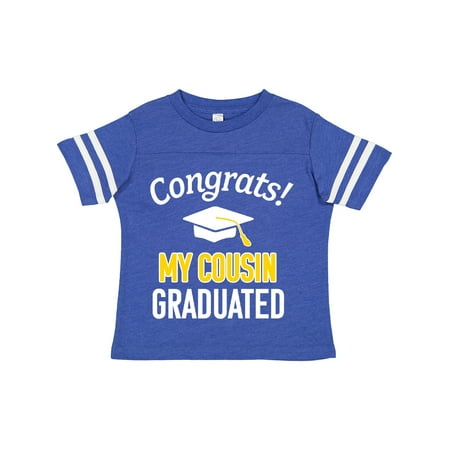 Inktastic Congrats! My Cousin Graduated with Cap Gift Toddler Boy or Toddler Girl T-Shirt
Inktastic Congrats! My Cousin Graduated with Cap Gift Toddler Boy or Toddler Girl T-Shirt