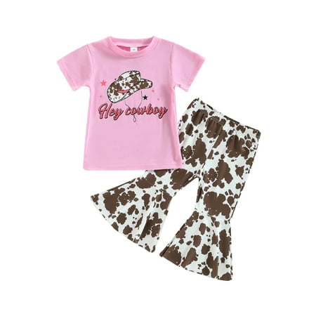 Ma&Baby Kids Girls Pants Suits Summer Short Sleeve T-Shirts Tops and Flares Pants 2Pcs Outfit Set
Ma&Baby Kids Girls Pants Suits Summer Short Sleeve T-Shirts Tops and Flares Pants 2Pcs Outfit Set