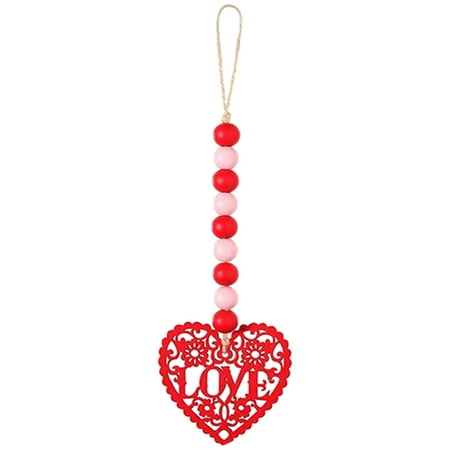 Soighxzc Valentine s Day Wood Beads String Decorative Pendant Set Valentine s Day Wood Products Decorative Ornaments Festive Decorations
Soighxzc Valentine s Day Wood Beads String Decorative Pendant Set Valentine s Day Wood Products Decorative Ornaments Festive Decorations