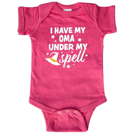 Inktastic I Have My Oma Under My Spell with Cute Witch Hat Gift Baby Boy or Baby Girl Bodysuit
Inktastic I Have My Oma Under My Spell with Cute Witch Hat Gift Baby Boy or Baby Girl Bodysuit