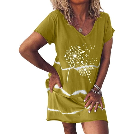 Capreze Womens Comfy Soft Pajamas Sleep Shirt Dress Casual Short Sleeve V Neck Nightgown Sleepwear S-5XL
Capreze Womens Comfy Soft Pajamas Sleep Shirt Dress Casual Short Sleeve V Neck Nightgown Sleepwear S-5XL
