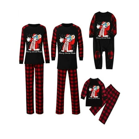 Imcute Family Matching Christmas Pajamas Sets Santa Claus Tops Plaid Long Pants Loungewear Sleepwear
Imcute Family Matching Christmas Pajamas Sets Santa Claus Tops Plaid Long Pants Loungewear Sleepwear