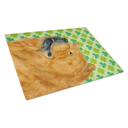 Caroline s Treasures Chow Chow St. Patrick s Day Shamrock Portrait Glass Cutting Board Large
Caroline s Treasures Chow Chow St. Patrick s Day Shamrock Portrait Glass Cutting Board Large
