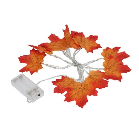 Maple Leaves String Light Easy Hanging 5.4ft Thanksgiving Decorion Light Romantic Lighting 10 LED Bulbs For Outdoor Tent
Maple Leaves String Light Easy Hanging 5.4ft Thanksgiving Decorion Light Romantic Lighting 10 LED Bulbs For Outdoor Tent