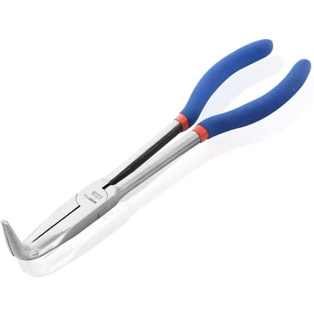 WISEPRO 11 Inch Extra Long Reach Needle Nose Pliers 90° Angle for Home Craft Car Repairing
WISEPRO 11 Inch Extra Long Reach Needle Nose Pliers 90° Angle for Home Craft Car Repairing