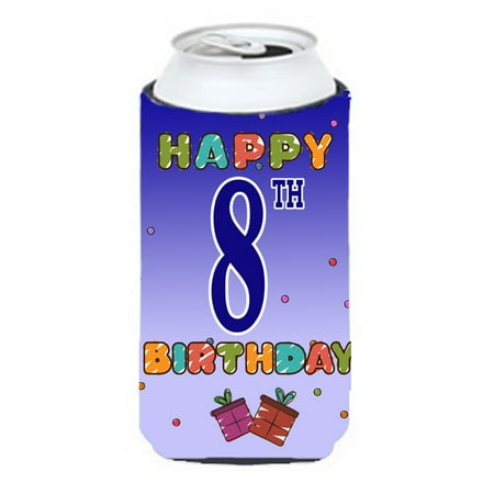 Carolines Treasures CJ1099TBC Happy 8th Birthday Tall Boy Beverage Insulator Hugger Tall Boy multicolor
Carolines Treasures CJ1099TBC Happy 8th Birthday Tall Boy Beverage Insulator Hugger Tall Boy multicolor