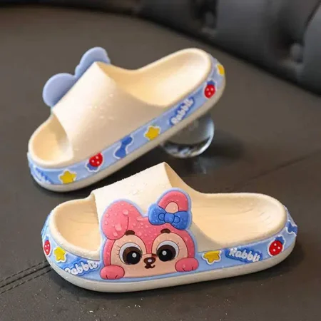 POKUJChildren‘s Non-slip Cartoon Animal Slippers Shoes