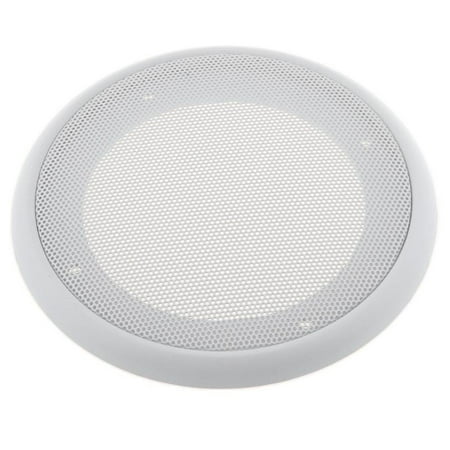 4Inch Speaker Grills Cover Case with 4 pcs Screws for Speaker Mounting Home Audio DIY White