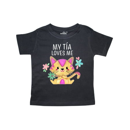 Inktastic My Tía Loves Me with Cute Kitten and Flowers Gift Toddler Boy or Toddler Girl T-Shirt
Inktastic My Tía Loves Me with Cute Kitten and Flowers Gift Toddler Boy or Toddler Girl T-Shirt