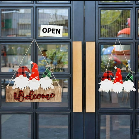 Christmas Decorations Savings Clearance 2022! TAGOLD Christmas Decoration Christmas Pendant Welcome To Christmas Door Hanging Wooden Sign Pendant For Faceless Elderly
Christmas Decorations Savings Clearance 2022! TAGOLD Christmas Decoration Christmas Pendant Welcome To Christmas Door Hanging Wooden Sign Pendant For Faceless Elderly