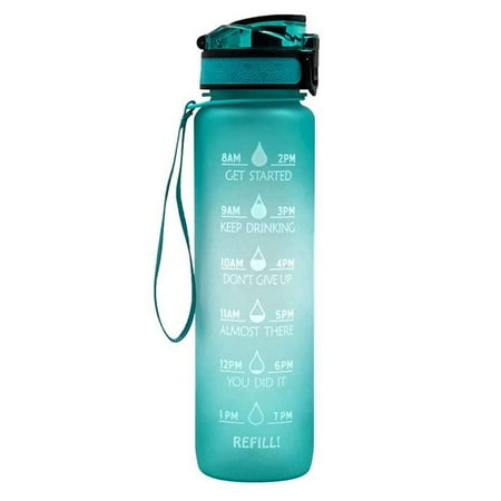 33Oz Water with Time Stamp Water Leak-Proof Flip Cap Detachable Straw Suitable for Exercise Camping C
33Oz Water with Time Stamp Water Leak-Proof Flip Cap Detachable Straw Suitable for Exercise Camping C