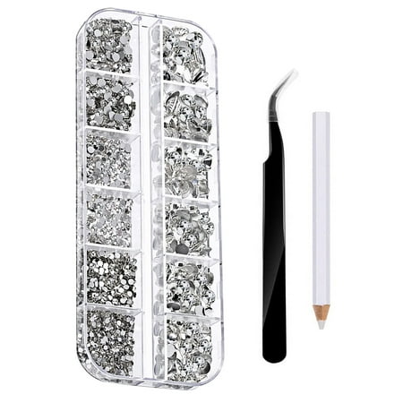 

wendunide tools Pieces Clippers Sizes Picking And In Of 6 2000 Rhinestones Pen With Nail ArtsCrafts & Sewing Multicolor