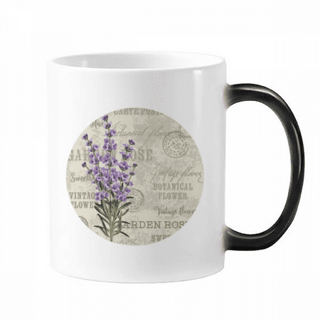 Purple Lavender Flower Changing Color Mug Morphing Heat Sensitive Cup With Handles 350ml
Purple Lavender Flower Changing Color Mug Morphing Heat Sensitive Cup With Handles 350ml