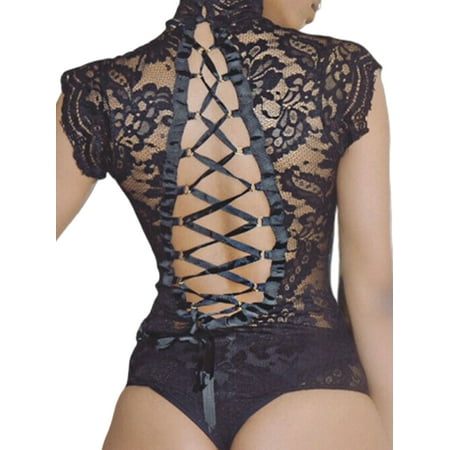 NEW One Piece Women Sexy Embroidery Lace Backless Lingerie Jumpsuit Party Romper
NEW One Piece Women Sexy Embroidery Lace Backless Lingerie Jumpsuit Party Romper