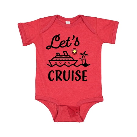 Inktastic Lets Cruise Gift Baby Boy or Baby Girl Bodysuit