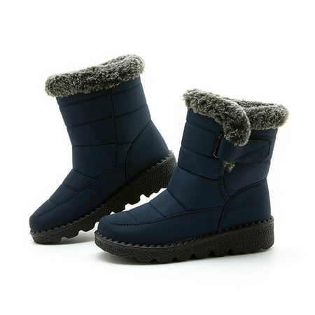 Solid Color Round Toe Winter Calf Boots Thermal Plush Inner Thick Sole Snow Boots Women s Footwear
Solid Color Round Toe Winter Calf Boots Thermal Plush Inner Thick Sole Snow Boots Women s Footwear