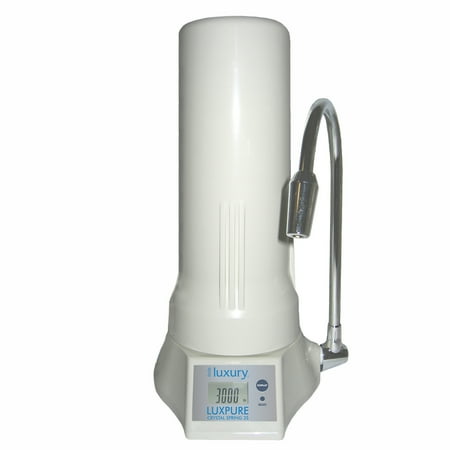 Little Luxury LuxPure Countertop Water Filtration System 5-Stage Digital Countertop Filter Reduces Lead and Chlorine
Little Luxury LuxPure Countertop Water Filtration System 5-Stage Digital Countertop Filter Reduces Lead and Chlorine