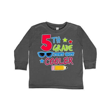 Inktastic 5th Grade Just Got Cooler with Pencil and Sunglasses Gift Toddler Boy Girl Long Sleeve T-Shirt
Inktastic 5th Grade Just Got Cooler with Pencil and Sunglasses Gift Toddler Boy Girl Long Sleeve T-Shirt