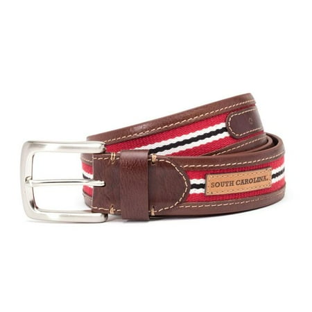 Jack Mason Brand JMU-2006-SC-36 South Carolina Tailgate Belt, Size 36