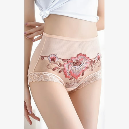 NEGJ Women Ladies Flower Stretch Embroidery High Waist Lace Bikini Soft Panties Panty Underwear
NEGJ Women Ladies Flower Stretch Embroidery High Waist Lace Bikini Soft Panties Panty Underwear