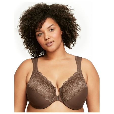 Glamorise Full Figure Plus Size WonderWire Front-Closure Bra Underwire #1245
Glamorise Full Figure Plus Size WonderWire Front-Closure Bra Underwire #1245