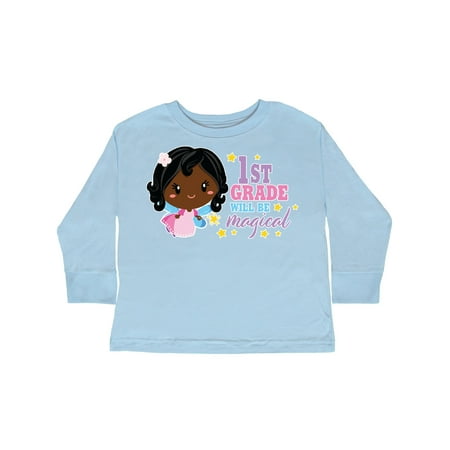 Inktastic 1st Grade will be Magical with Black Haired Fairy Gift Toddler Toddler Girl Long Sleeve T-Shirt
Inktastic 1st Grade will be Magical with Black Haired Fairy Gift Toddler Toddler Girl Long Sleeve T-Shirt