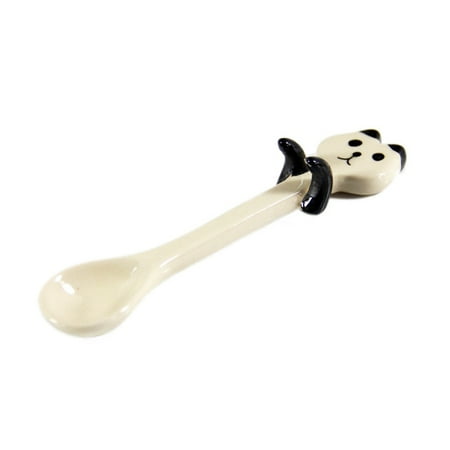 Animal Design Mini Ceramic Spoon Coffee Spoon Panda Pattern Dessert Spoon for Kids (White)
Animal Design Mini Ceramic Spoon Coffee Spoon Panda Pattern Dessert Spoon for Kids (White)