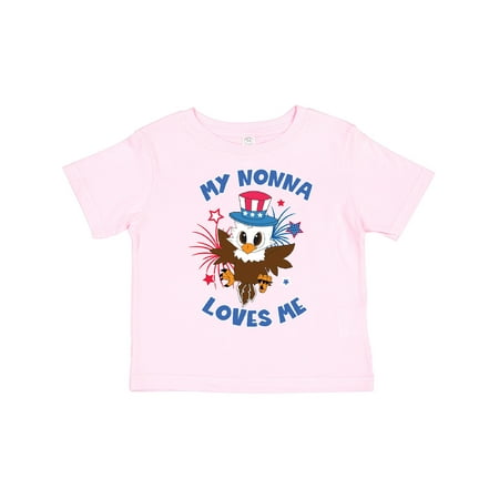 Inktastic 4th of July My Nonna Loves Me Cute Patriotic Baby Eagle Gift Toddler Boy or Toddler Girl T-Shirt
Inktastic 4th of July My Nonna Loves Me Cute Patriotic Baby Eagle Gift Toddler Boy or Toddler Girl T-Shirt