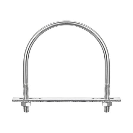 Round U-Bolts 1 Pack 102mm Inner Width 129mm Length M8 W Nuts Washers and Plates
Round U-Bolts 1 Pack 102mm Inner Width 129mm Length M8 W Nuts Washers and Plates