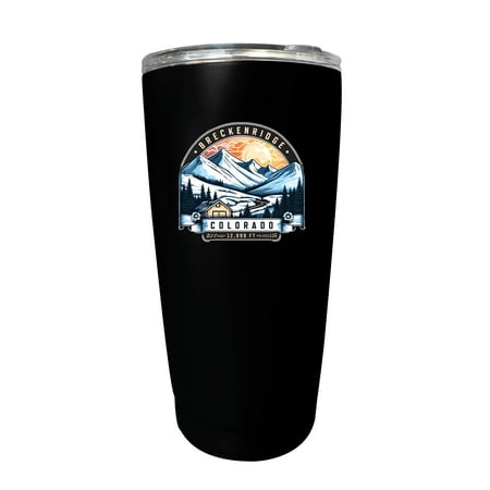 Breckenridge Colorado Souvenir 16 oz Stainless Steel Insulated Tumbler Black
Breckenridge Colorado Souvenir 16 oz Stainless Steel Insulated Tumbler Black