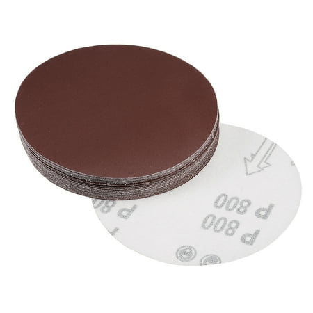 5-Inch Sanding Disc 800 Grits Aluminum Oxide Flocking Back Sandpapers for Sander 25 Pcs
5-Inch Sanding Disc 800 Grits Aluminum Oxide Flocking Back Sandpapers for Sander 25 Pcs