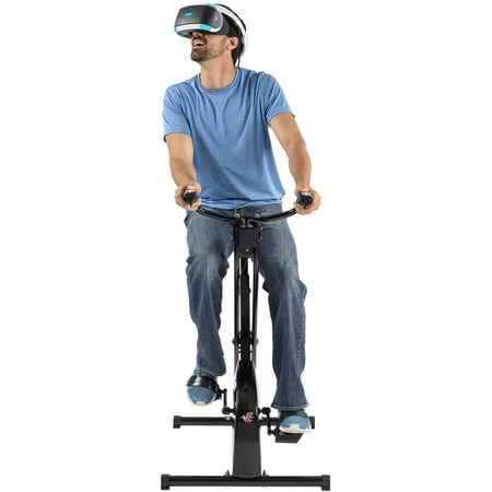 VirZOOM Virtual Reality Game System with Folding VR Bike Controller and VirZOOM Arcade Games
