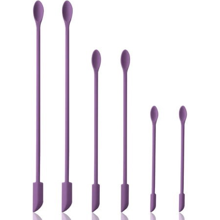 6 Pieces Mini Spatula - Makeup Spatula-Small Silicone Spatula - Tiny Scraper for Jar Kitchen Bottles Cosmetic - Multi Size Rubber Spatula for Beauty and Kitchen (Purple)
6 Pieces Mini Spatula - Makeup Spatula-Small Silicone Spatula - Tiny Scraper for Jar Kitchen Bottles Cosmetic - Multi Size Rubber Spatula for Beauty and Kitchen (Purple)