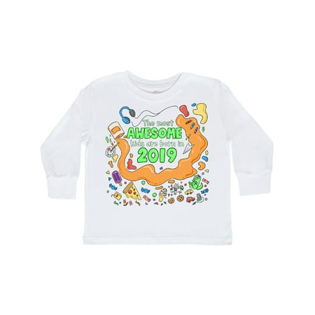 Inktastic The Most Awesome Kids are Born in 2019 Gift Toddler Boy or Toddler Girl Long Sleeve T-Shirt
Inktastic The Most Awesome Kids are Born in 2019 Gift Toddler Boy or Toddler Girl Long Sleeve T-Shirt