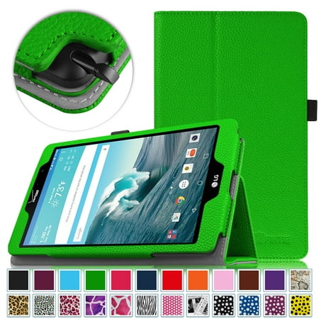 LG G Pad X8.3 Inch (4G LTE Verizon Wireless VK815) Android Tablet Case - Fintie Folio Cover with Auto Sleep\/Wake, Green