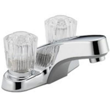 Peerless P240Lf 2 Handle Lavatory Faucet Chrome