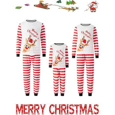 Jamlynbo Christmas Family Matching Pajamas Set Letter Striped Print Father Mother Kid Clothes Pjs Set New Year Sleepwear Costume
Jamlynbo Christmas Family Matching Pajamas Set Letter Striped Print Father Mother Kid Clothes Pjs Set New Year Sleepwear Costume