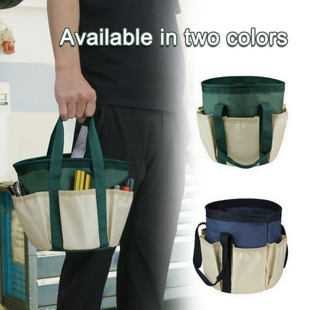YFMALL Garden Tool Bag 6 Pockets Round Deep Thick Breathable Space Saving Oxford Cloth Reinforced Handle Bucket Caddy Farm Supplies
YFMALL Garden Tool Bag 6 Pockets Round Deep Thick Breathable Space Saving Oxford Cloth Reinforced Handle Bucket Caddy Farm Supplies