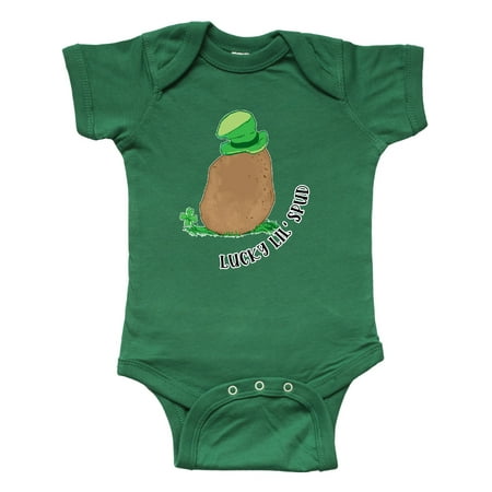 Inktastic St. patrick s Day Lucky Little Spud with Four Leaf Clover and Hat and Text Gift Baby Boy or Baby Girl Bodysuit
Inktastic St. patrick s Day Lucky Little Spud with Four Leaf Clover and Hat and Text Gift Baby Boy or Baby Girl Bodysuit