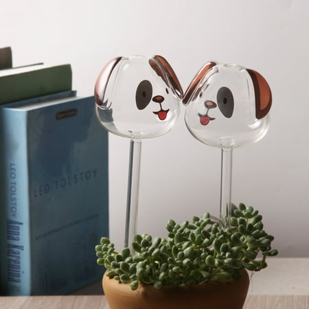 DISHAN Plant Bulb 1 Pair Ornamental Automatic Irrigation Device Practical Long Hand-Blown Plant Bulb
DISHAN Plant Bulb 1 Pair Ornamental Automatic Irrigation Device Practical Long Hand-Blown Plant Bulb