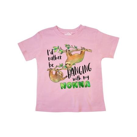 Inktastic Id Rather Be Hanging with my Nonna- Cute Sloths Gift Toddler Boy or Toddler Girl T-Shirt
Inktastic Id Rather Be Hanging with my Nonna- Cute Sloths Gift Toddler Boy or Toddler Girl T-Shirt
