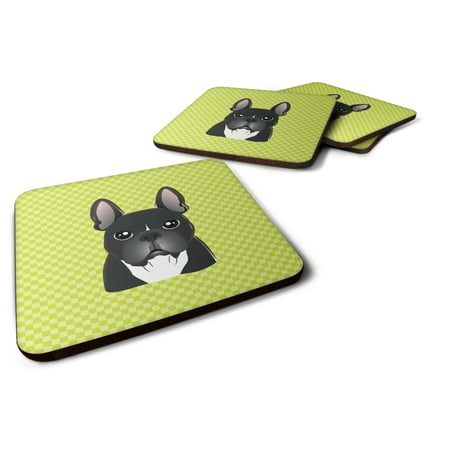 Carolines Treasures BB1289FC Checkerboard Lime Green French Bulldog Foam Coaster Set of 4 3 1/2 x 3 1/2 multicolor
Carolines Treasures BB1289FC Checkerboard Lime Green French Bulldog Foam Coaster Set of 4 3 1/2 x 3 1/2 multicolor