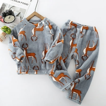 Hbdhejl Outfit Set For Boys Girls Toddler Winter Long Sleeve Cartoon Sleepwear Pajamas Tops Pants 2Pcs Outfits Clothes Set Grey 3-4 Years
Hbdhejl Outfit Set For Boys Girls Toddler Winter Long Sleeve Cartoon Sleepwear Pajamas Tops Pants 2Pcs Outfits Clothes Set Grey 3-4 Years
