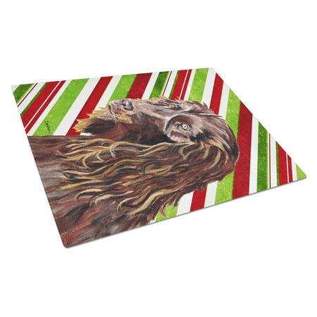 Caroline s Treasures SC9616LCB Boykin Spaniel Candy Cane Christmas Glass Cutting Board Large 12H x 16W multicolor 
Caroline s Treasures SC9616LCB Boykin Spaniel Candy Cane Christmas Glass Cutting Board Large 12H x 16W multicolor