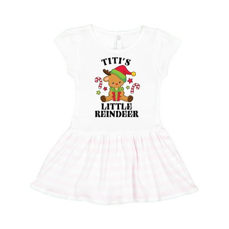 Inktastic Christmas Titi s Little Reindeer with Candy Canes Gift Toddler Girl Dress
Inktastic Christmas Titi s Little Reindeer with Candy Canes Gift Toddler Girl Dress