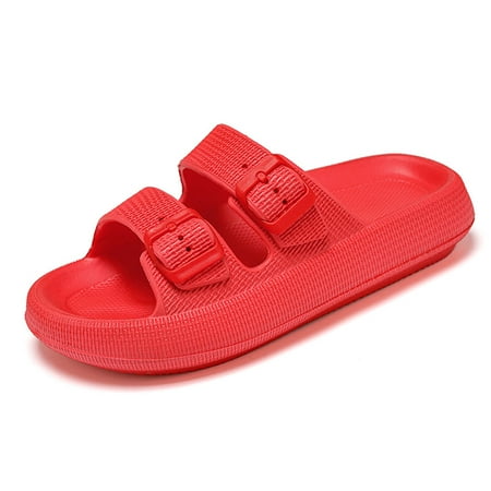 Earlde Women s Sandals Adjustable EVA Flat Sandals Comfortable Double Buckle Slides Sandals
Earlde Women s Sandals Adjustable EVA Flat Sandals Comfortable Double Buckle Slides Sandals