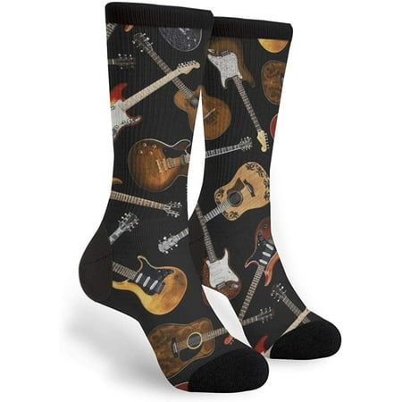 Guitars Black Casual Cool 3D Printed Crazy Funny Colorful Fancy Novelty Graphic Crew Tube Socks
Guitars Black Casual Cool 3D Printed Crazy Funny Colorful Fancy Novelty Graphic Crew Tube Socks