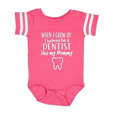 Inktastic Future Dentist Like Mommy Gift Baby Boy or Baby Girl Bodysuit