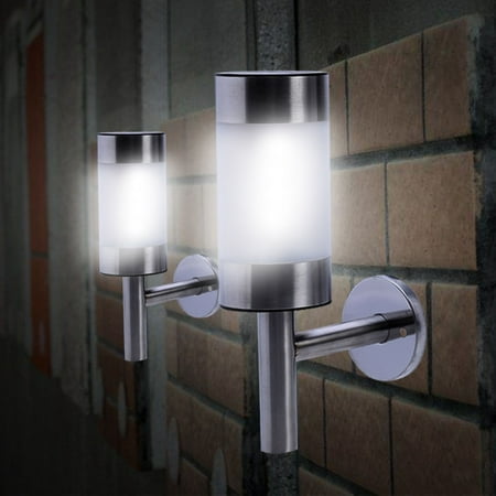 Kotyreds 2 STAINLESS STEEL SOLAR POWERED LED WALL LIGHT FENCE LAMP OUTDOOR GARDEN LI
Kotyreds 2 STAINLESS STEEL SOLAR POWERED LED WALL LIGHT FENCE LAMP OUTDOOR GARDEN LI